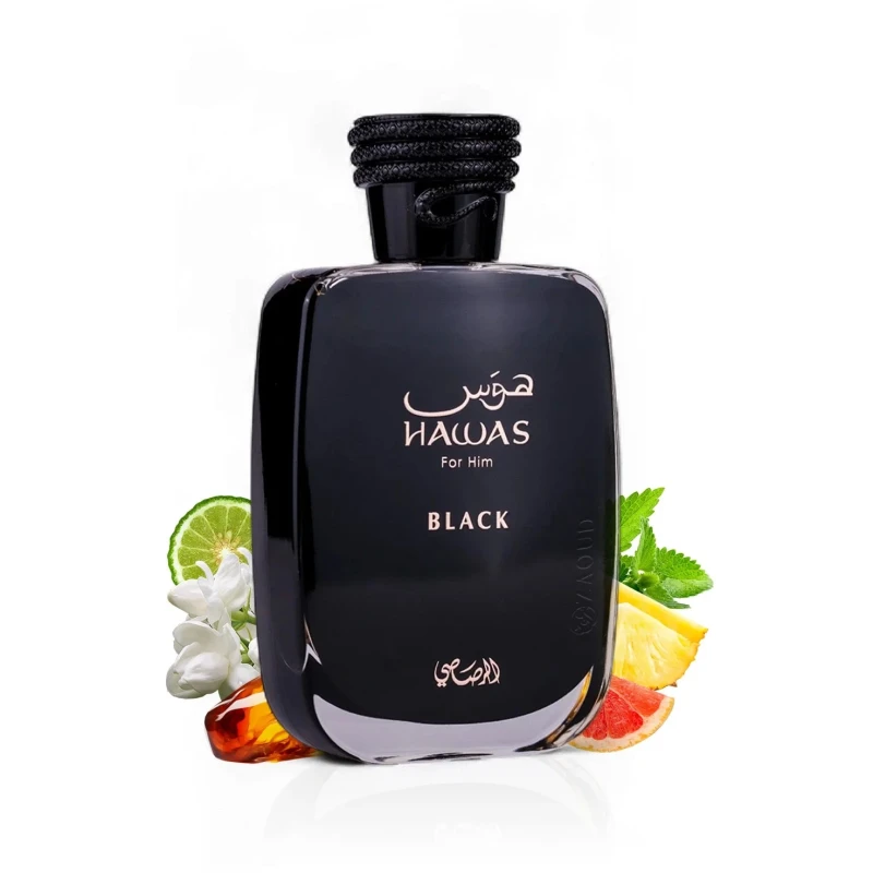 Rasasi Hawas Black EDP For Men 100ML