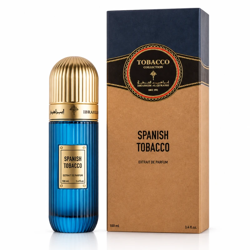Ibraheem Al Qurashi Spanish Tobacco Extrait de Parfum Unisex 100ML